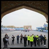 حضور سردار حسین اشتری فرمانده  انتظامی کل کشور در  رزمایش طرح ترافیکی زمستان 1401