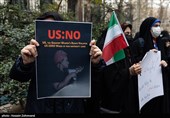 تجمع اعتراضی مقابل دفتر سازمان ملل