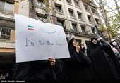 تجمع دانشجویان در محکومیت رفتار دوگانه سازمان ملل در قبال ایران
