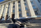 حملات روسیه به ساختمان‌های دولتی اوکراین