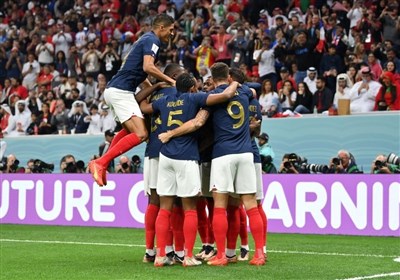  جام جهانی قطر| فرانسه با برتری یک نیمه‌ای مقابل مراکش راهی رختکن شد 