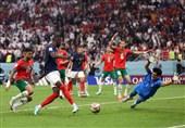 جام جهانی قطر| فیلم گل‌های بازی فرانسه - مراکش