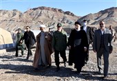 رئیس جمهور به روستای مرزی لانو در بخش درح رفت/ ‌خبر خوش رئیسی برای مرزنشینان + فیلم و تصاویر