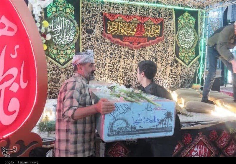 استقبال از شهدای گمنام در زرندیه استان مرکزی