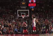 لیگ NBA| شوت ثانیه پایانی کایری اروینگ در بازی مقابل تورونتو