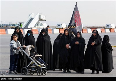 استقبال از پیکر دوازده شهید گمنام دفاع مقدس در مشهد