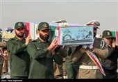 استقبال از پیکر دوازده شهید گمنام دفاع مقدس در مشهد