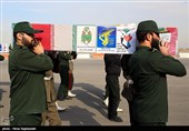 استقبال از پیکر دوازده شهید گمنام دفاع مقدس در مشهد
