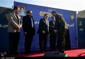 رونمایی از خودروهای جدید ناوگان اتوبوسرانی در کرمانشاه