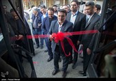 رونمایی از خودروهای جدید ناوگان اتوبوسرانی در کرمانشاه