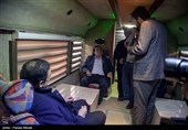 رونمایی از خودروهای جدید ناوگان اتوبوسرانی در کرمانشاه