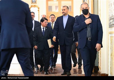 دیدار وزرای خارجه ایران و نیکاراگوئه