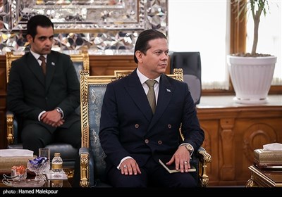 دیدار وزیر امور خارجه نیکاراگوئه با رئیس مجلس