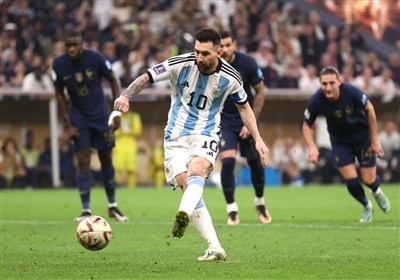  فینال جام جهانی قطر| پیروزی یک نیمه‌ای آرژانتین مقابل فرانسه/ درخشش دی‌ماریا، گل و رکورد جدید مسی 