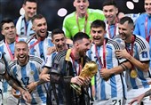 جشن قهرمانی آرژانتین در جام جهانی 2022 از دریچه دوربین