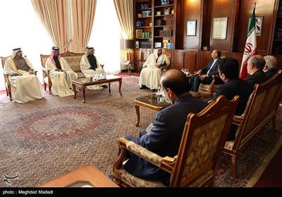 دیدار حسین امیرعبداللهیان وزیر امور خارجه با معاون وزیر خارجه قطر