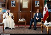 دیدار حسین امیرعبداللهیان وزیر امور خارجه با معاون وزیر خارجه قطر