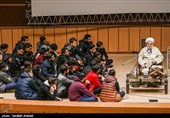سخنرانی حجت‌الاسلام والمسلمین محسن قرائتی در جمع دانشجو معلمان دانشگاه فرهنگیان کرمان