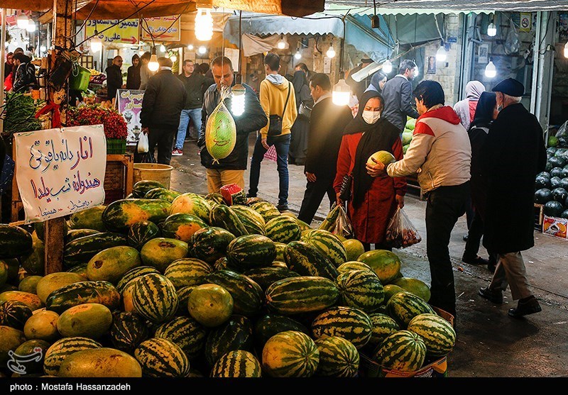 حال و هوای بازار بوشهر در آستانه شب یلدا