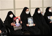 دیدار جمعی از خانواده شهدای حادثه تروریستی شاهچراغ با رهبر معظم انقلاب
