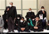 دیدار جمعی از خانواده شهدای حادثه تروریستی شاهچراغ با رهبر معظم انقلاب