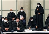 دیدار جمعی از خانواده شهدای حادثه تروریستی شاهچراغ با رهبر معظم انقلاب