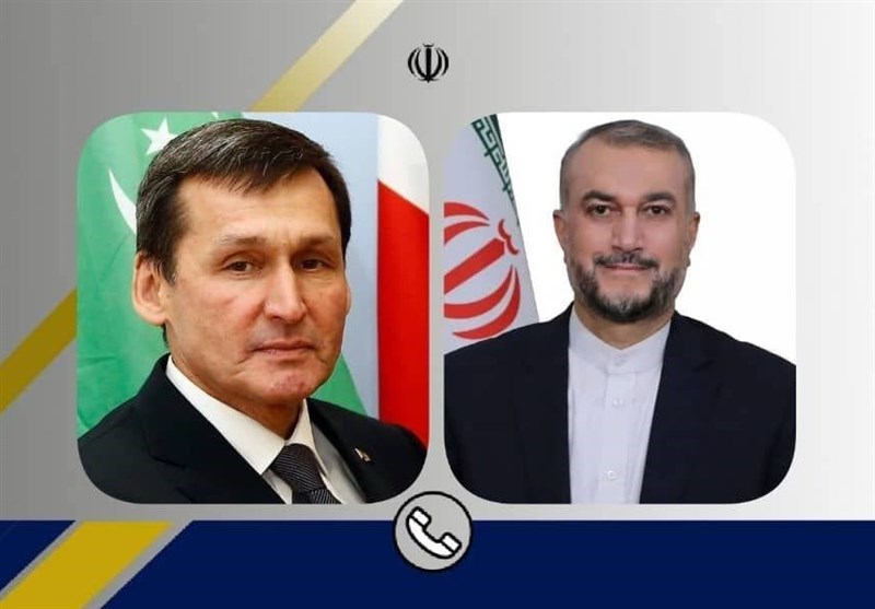 گفتگوی تلفنی امیرعبداللهیان با همتای ترکمنستانی‌