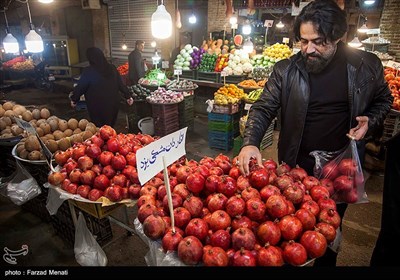 بازار خرید شب یلدا - کرمانشاه 