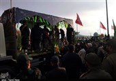 سمنان میزبان 6 شهید گمنام دفاع مقدس/ استقبال پرشور سمنانی‌ها از آلاله‌های خوش‌نام+تصاویر