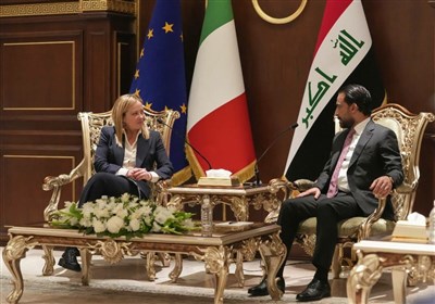  عراق| ادامه دیدارهای نخست وزیر ایتالیا در بغداد 