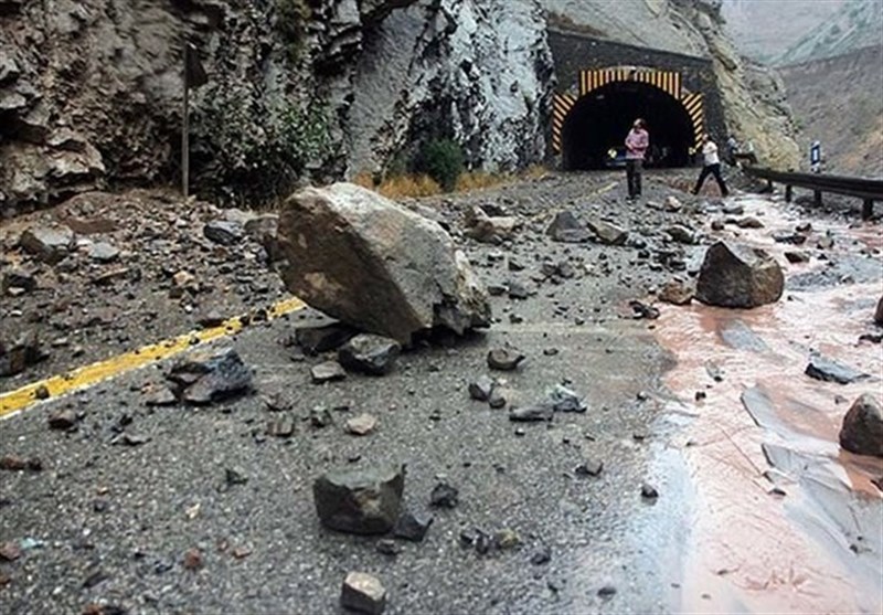 هشدار بارش و رانش زمین و ریزش سنگ در مازندران