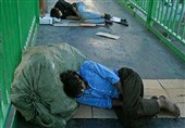 زیر پوست شهر شیراز؛ بی‌خانمان‌ها زمستان سختی را می‌گذرانند