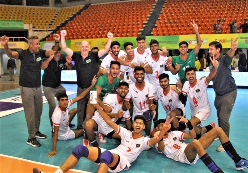 تیم والیبال بنگلادش با مربی ایرانی قهرمان شد