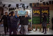 مراسم وداع با پیکر شهید رحمان خسروانیان - شیراز