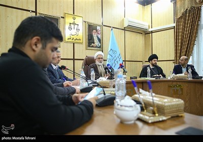  نشست خبری حجت‌الاسلام والمسلمین محمدجعفر منتظری،دادستان کل کشور