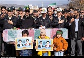 استقبال مردم خرم آباد و شهر معمولان و ویسیان از شهدای گمنام