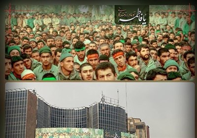  دیوارنگاره جدید میدان ولی‌عصر(عج) به استقبال کاروان شهدا رفت 