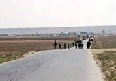 ارتش سوریه یک کاروان نظامی آمریکا را از حومه قامشلی اخراج کرد