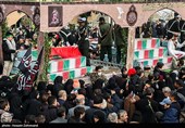 Mass Funeral Held in Tehran for Martyrs