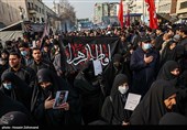 Mass Funeral Held in Tehran for Martyrs