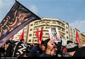 Mass Funeral Held in Tehran for Martyrs