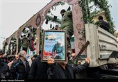 Mass Funeral Held in Tehran for Martyrs