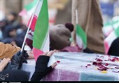 تشییع پیکر شهید مدافع وطن «عمار اسدپور» در دزپارت