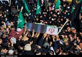 قیام معنادار ایرانی‌ها در تشییع پیکر 400 شهید گمنام/ خط و نشان مردم برای دشمنان و اغتشاشگران + فیلم و تصاویر