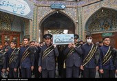 تشییع پیکر 6 شهید گمنام دفاع مقدس در قم