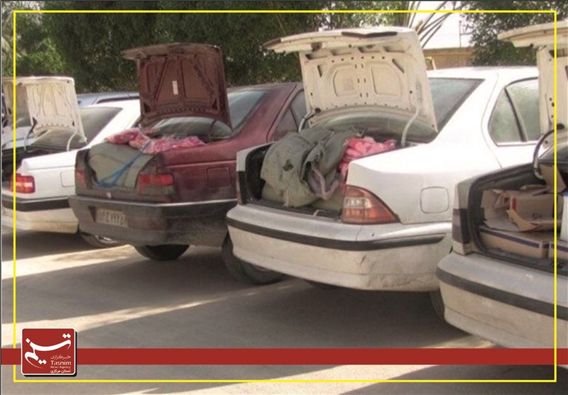 توقیف 6 خودرو شوتی حامل 1.2 میلیارد کالای قاچاق در بوشهر