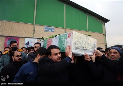 تدفین شهید گمنام در دانشگاه شهید منتظری مشهد