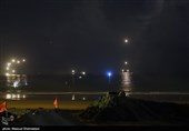 اجرای عملیات شبانه دفاع ساحلی در رزمایش ذوالفقار 1401