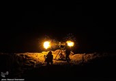 اجرای عملیات شبانه دفاع ساحلی در رزمایش ذوالفقار 1401