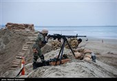 اجرای عملیات شبانه دفاع ساحلی در رزمایش ذوالفقار 1401